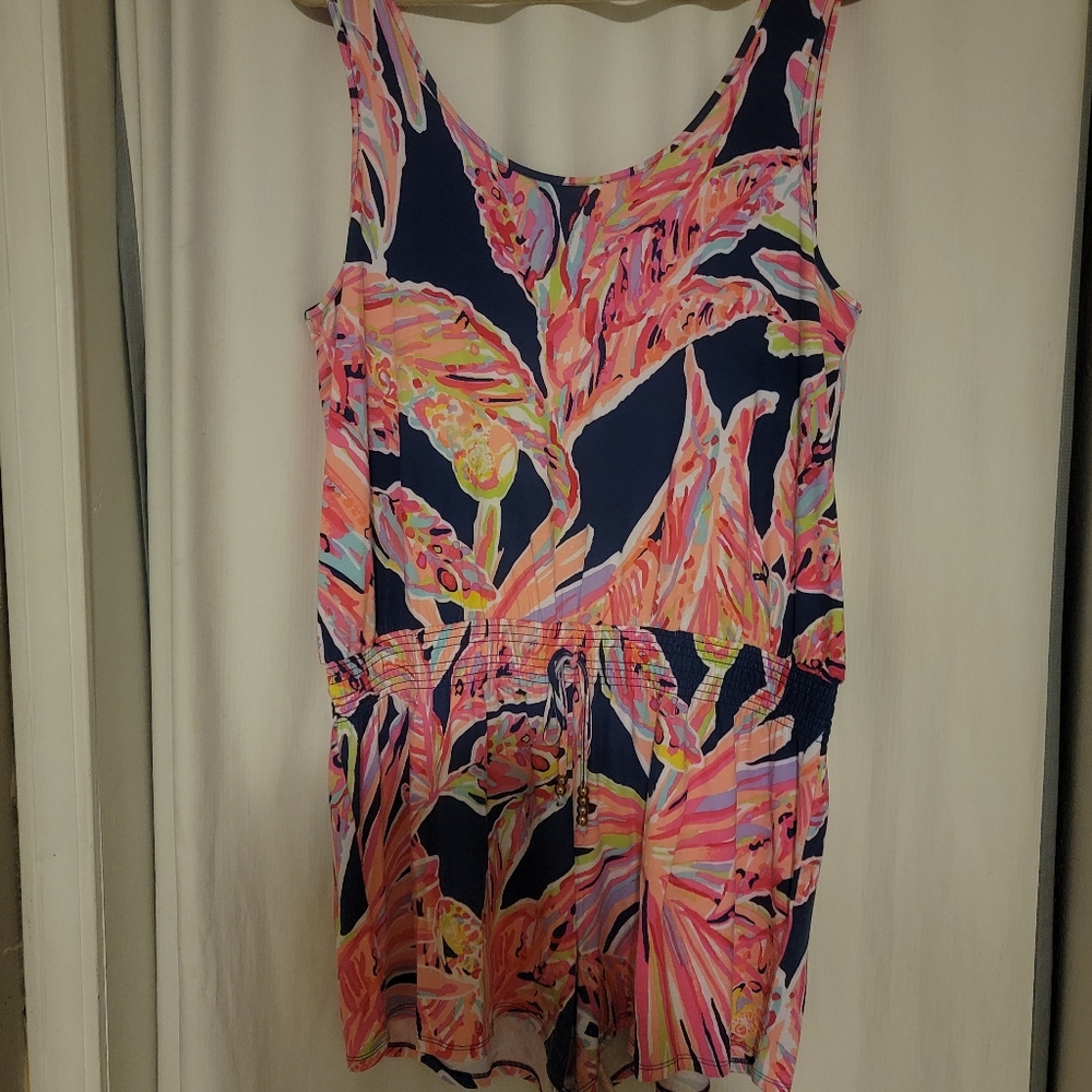 Lilly Pulitzer Floral Romper